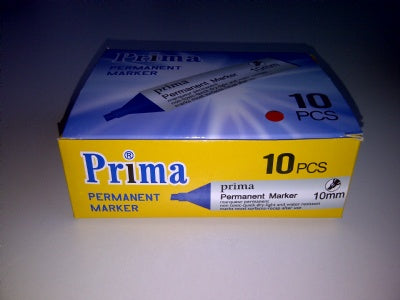 Klika -  Stift rood GROOT beitel-lijn 5-10mm