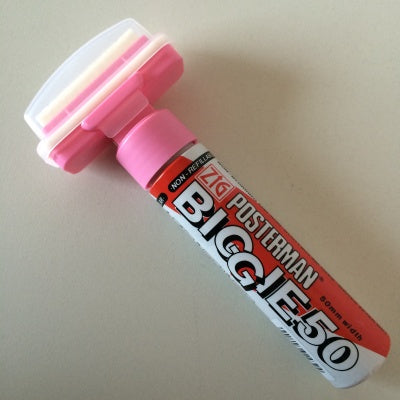 Posterman - Biggie extra large 50 fl rose 14 pièces