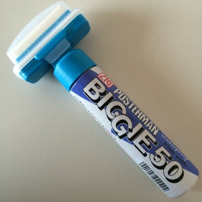 Klika -  Posterman Biggie extra breed 50 mm blauw