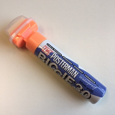 Klika - Posterman Biggie breit 30 mm orange