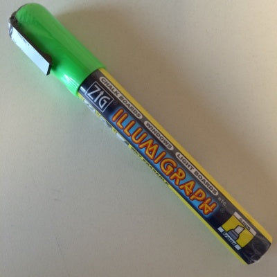 Klika - Marqueur à craie ZIG Illumigraph PMA-510 vert 50 pièces