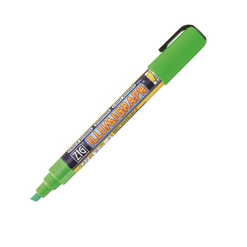 Klika - Marqueur à craie ZIG Illumigraph PMA-510 vert 50 pièces