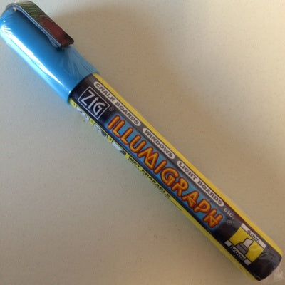 Klika - Marqueur craie ZIG Illumigraph PMA-510 bleu