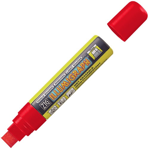 Klika -  ZIG Illumigraph PMA-720 krijtstift rood