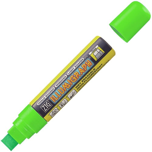 Klika -  ZIG Illumigraph PMA-720 krijtstift groen