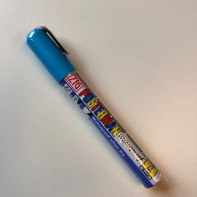 Zig - Posterman PMA50 stift smal 2-6mm l.blauw