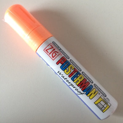 Klika - Posterman PMA-120 large 7-15 fl.orange 30 pièces
