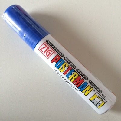 Klika -  Posterman PMA-120 breed 7-15 mm blauw