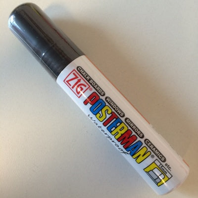 Klika -  Posterman PMA-120 breed 7-15 mm zwart