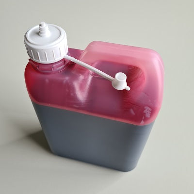 Klika - Encre Plekolit rouge 1 litre pour stylo 4 pièces