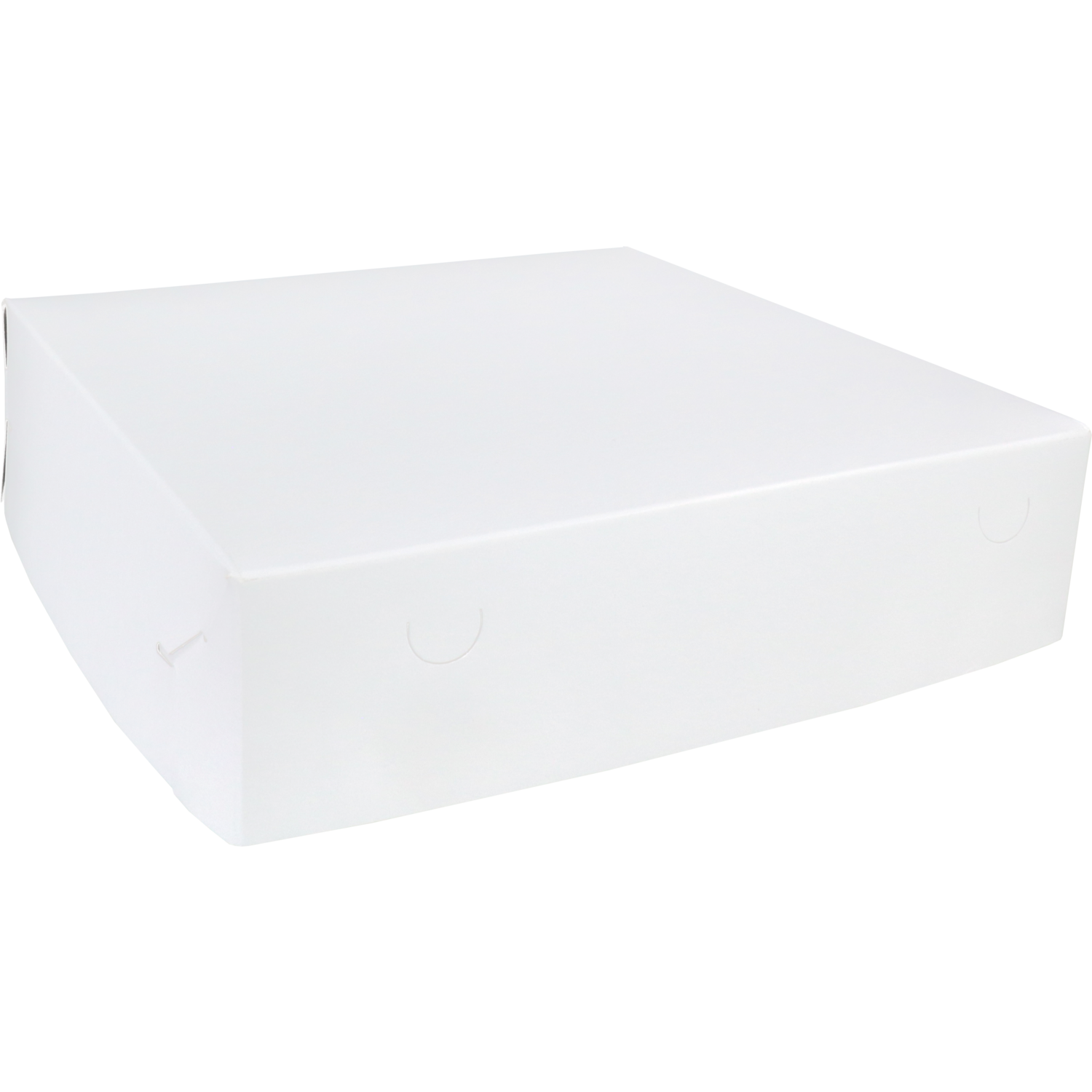 Klika -  Gebaksdoos Zwanenhalsdoos | karton | 36x36x9cm | duplex | wit | 50 stuks