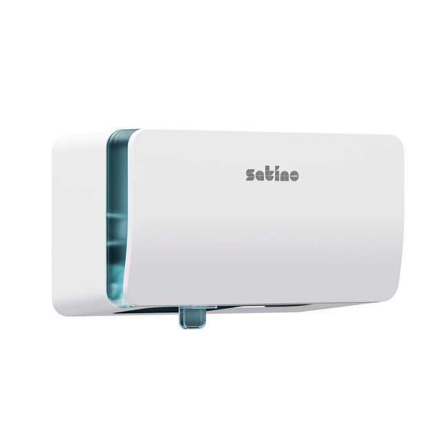 Satino -  Toiletpapierdisp  mt1 hyginity duo wit