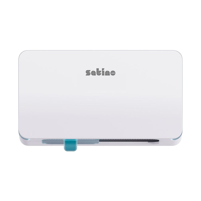 Satino -  Toiletpapierdisp  mt1 hyginity duo wit