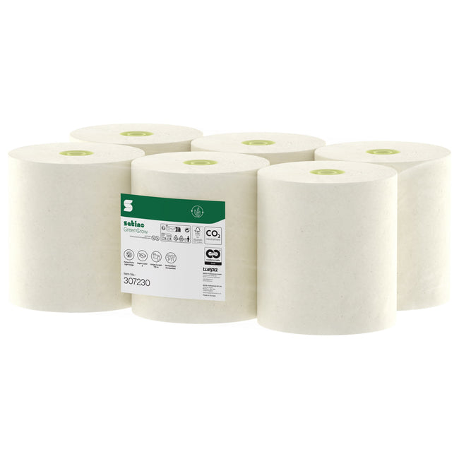 Satino -  Handdoekrol  sys1 greengrow 307230