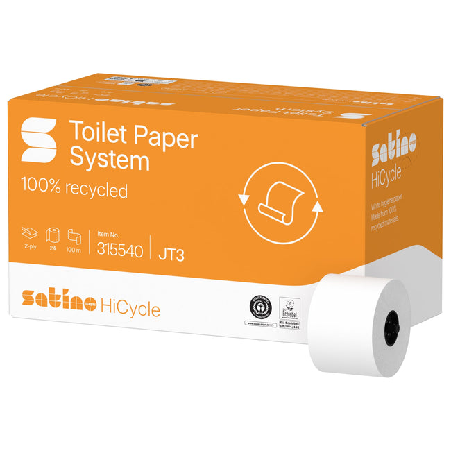Satino -  Toiletpapier  jt3 hicycle systeemrol 315540