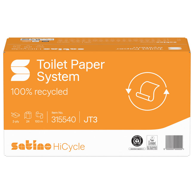 Satino -  Toiletpapier  jt3 hicycle systeemrol 315540