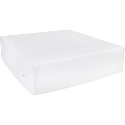 Klika - Col de cygne / boîte d'expédition | carton | 40x40x10cm | duplex | blanc | 50 pièces