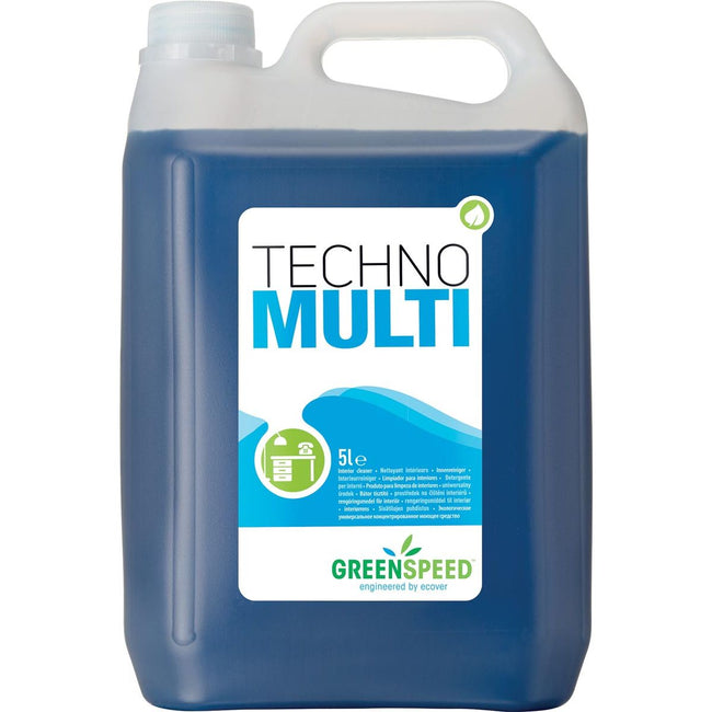Greenspeed -  geconcentreerde allesreiniger Techno Multi, citrusgeur, flacon van 5 liter