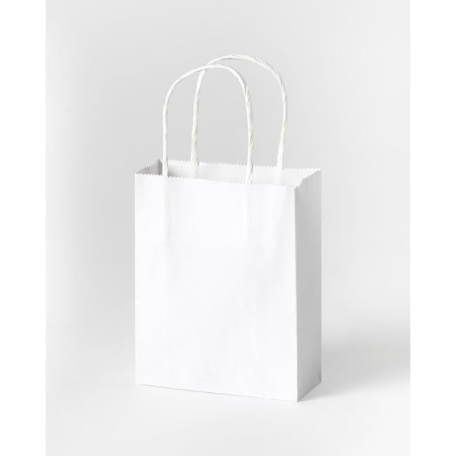 Folia Paper -  Tas folia kraft 110gr 12x15x5.5cm 20 stuks wit