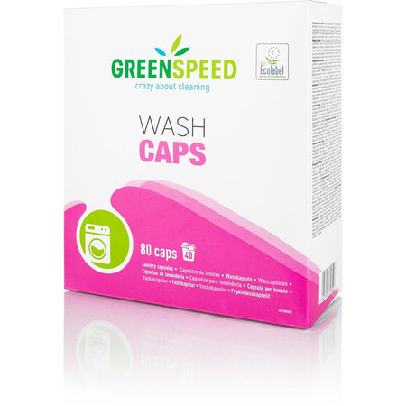 Greenspeed - Bouchons de lavage détergent universels 80 pièces