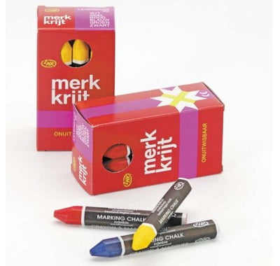 Klika - Craie de police blanche boîte hexagonale 12 pcs