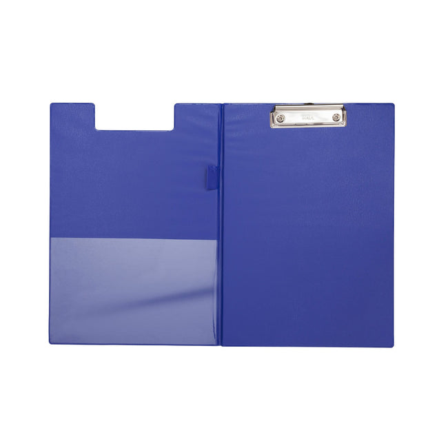 Maul -  Klembordmap  a4 staand pvc met penlus blauw | 12 stuks