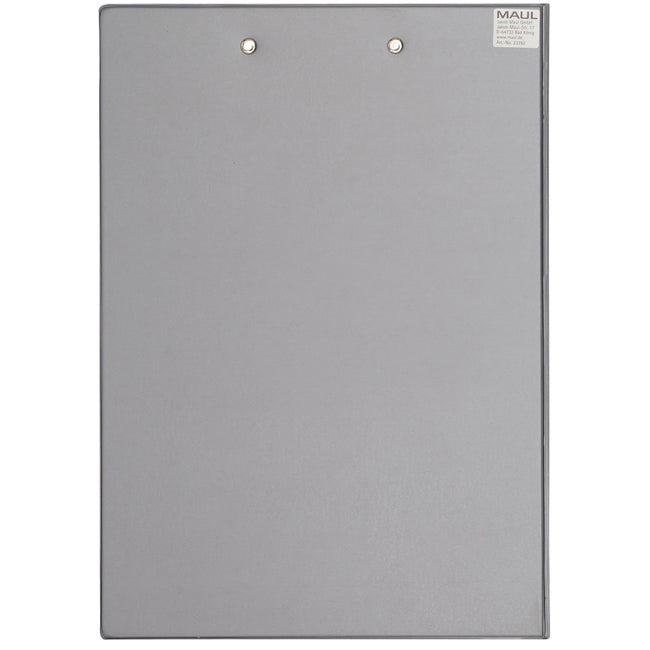 Maul -  Klembordmap  a4 staand penlus pvc zilvergrijs
