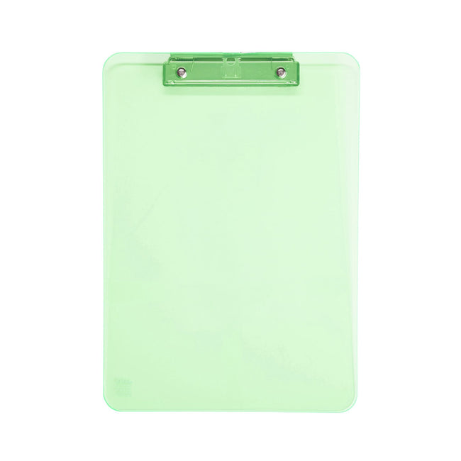 Maul -  Klembord  a4 staand transparant ps neon groen | 12 stuks