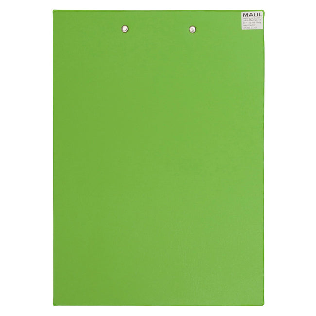 Maul -  Klembord  a4 staand pvc neon groen | 12 stuks