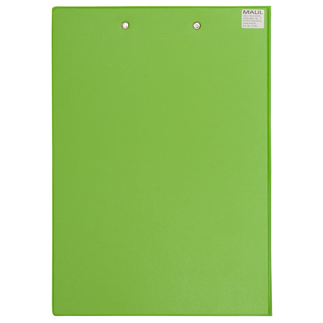 Maul -  Klembordmap  a4 staand penlus pvc neon groen | 12 stuks