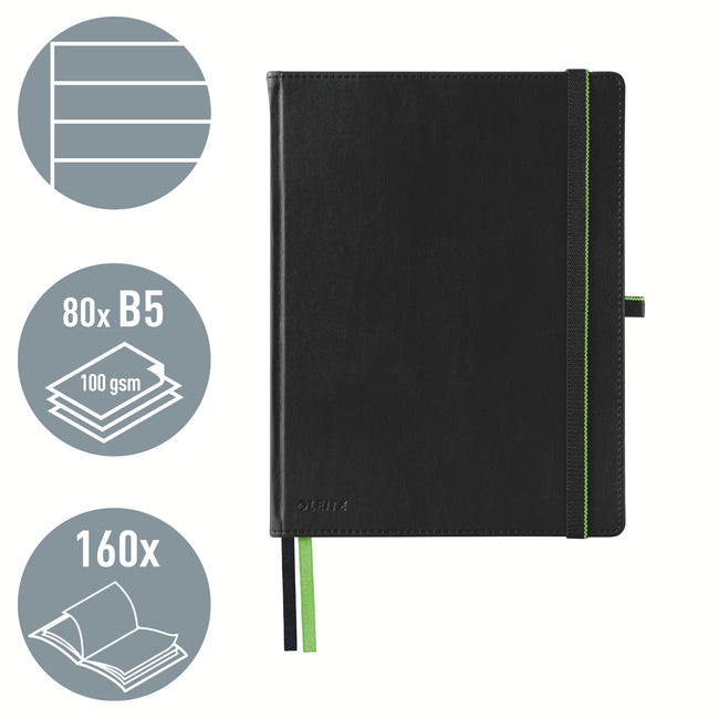 Leitz -  44740095 schrijfblok schrift Zwart