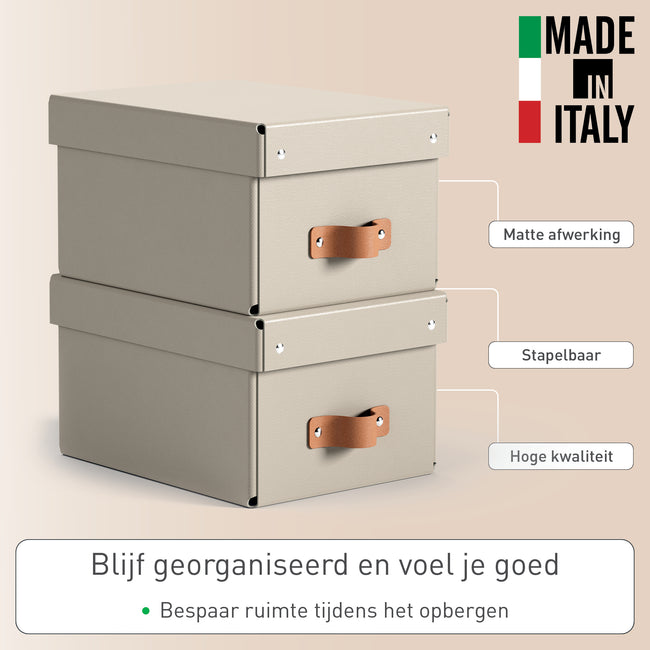 Leitz -  Opbergdoos  puro deksel 7 liter set van 2 be