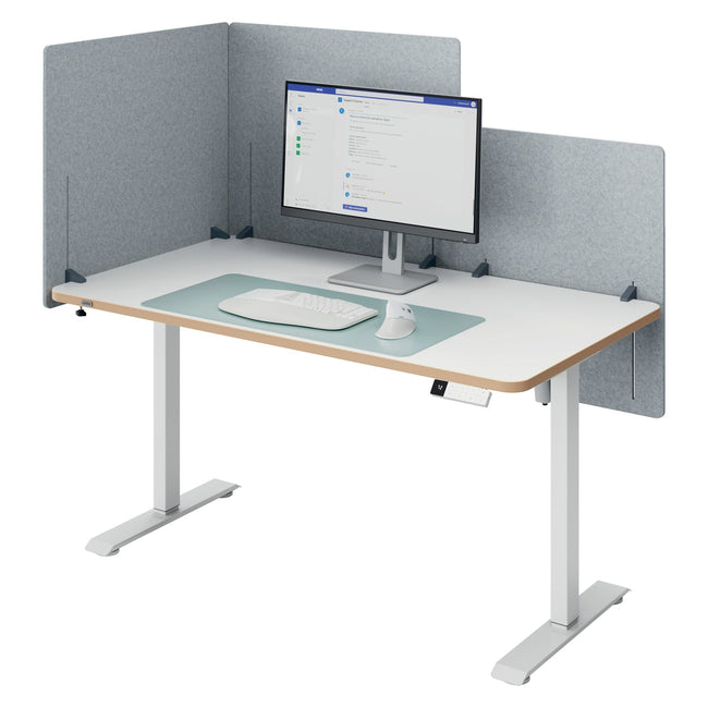 Leitz -  Bureauscherm  in hoogte verstelbaar 70x80cm
