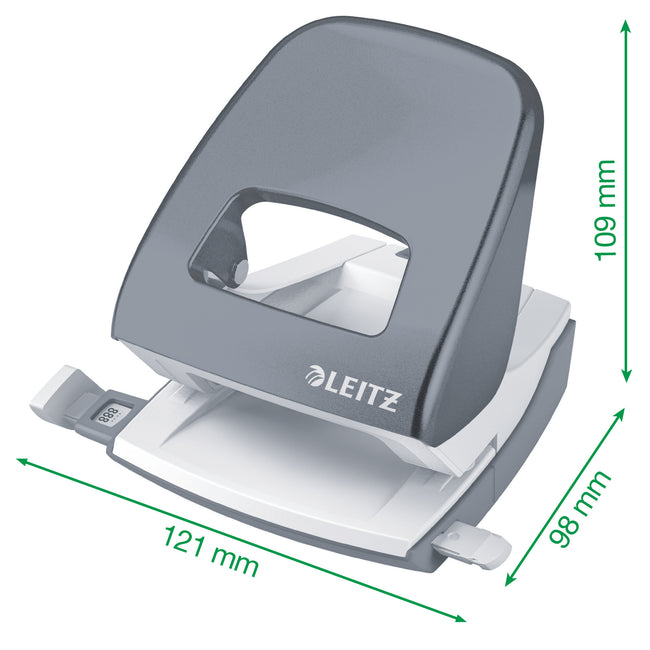 Leitz -  NeXXt WOW metalen bureau perforator