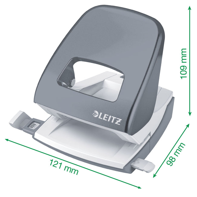 Leitz -  Perforator  nexxt 5008 metaal 30 vel zwart bm