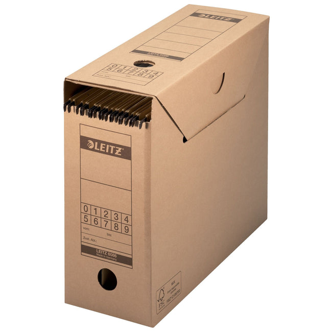 Leitz -  60860000 tijdschriftenhouder Karton Bruin