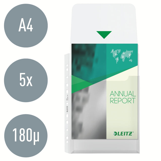 Leitz -  47523003 sheet protector 210 x 297 mm (A4) Polypropyleen (PP)