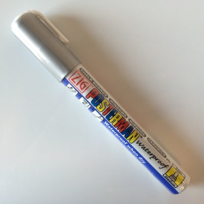 Zig - Posterman stift PMA-30 metallic zilver