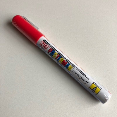 Klika -  Posterman stift PMA-20 rood fine