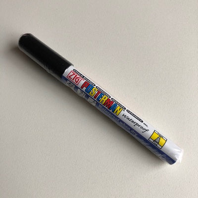 Klika - Posterman stift PMA-20 zwart fine