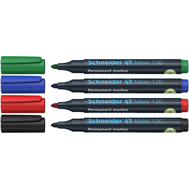 Schneider -  Permanent marker maxx 130 rond 1-3mm ass