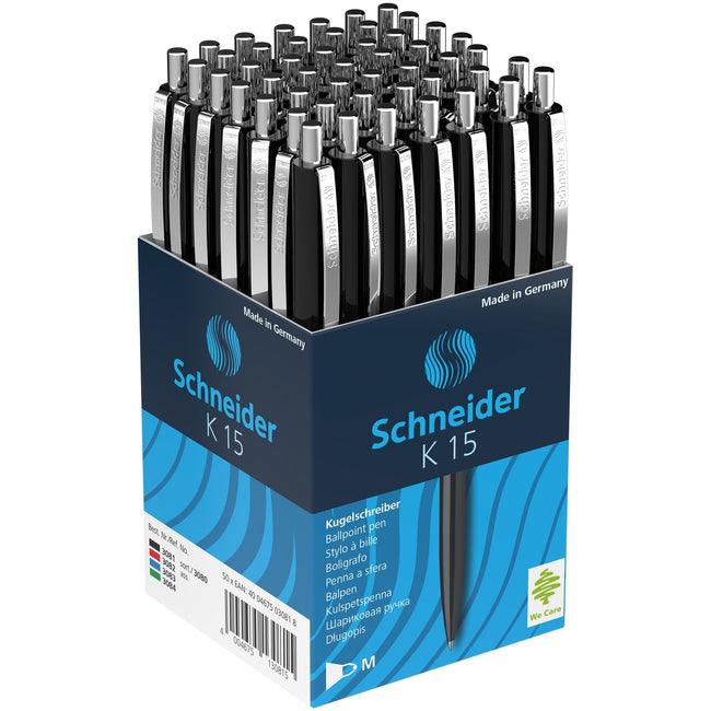 Schneider -  Balpen k15 m zwart