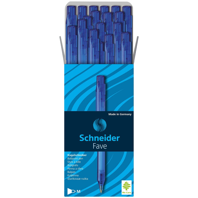Schneider -  Balpen fave m blauw