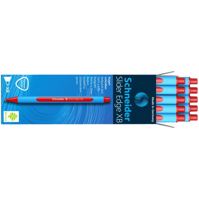 Schneider -  Balpen slider edge xb rood