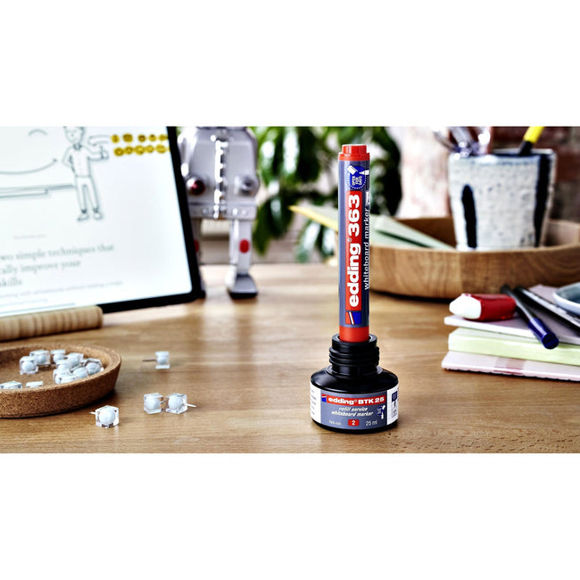 Edding -  Whiteboardmarker  363 schuin 1-5mm zwart