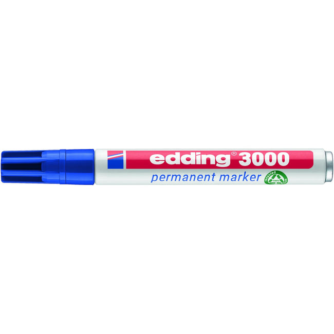 Edding -  Viltstift  3000 rond 1.5-3mm blauw