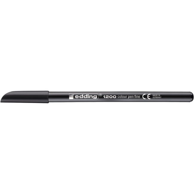 Edding -  Fineliner  1200 001 fijn zwart