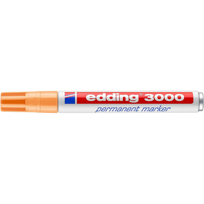 Edding -  Viltstift  3000 rond 1.5-3mm lichtoranje | 10 stuks