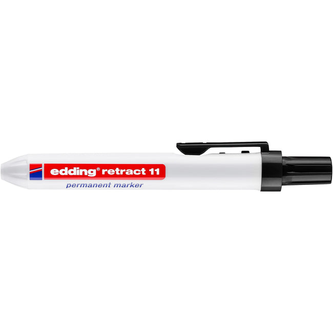 Edding -  Viltstift  11 rond drukknop 1.5-3mm zwart