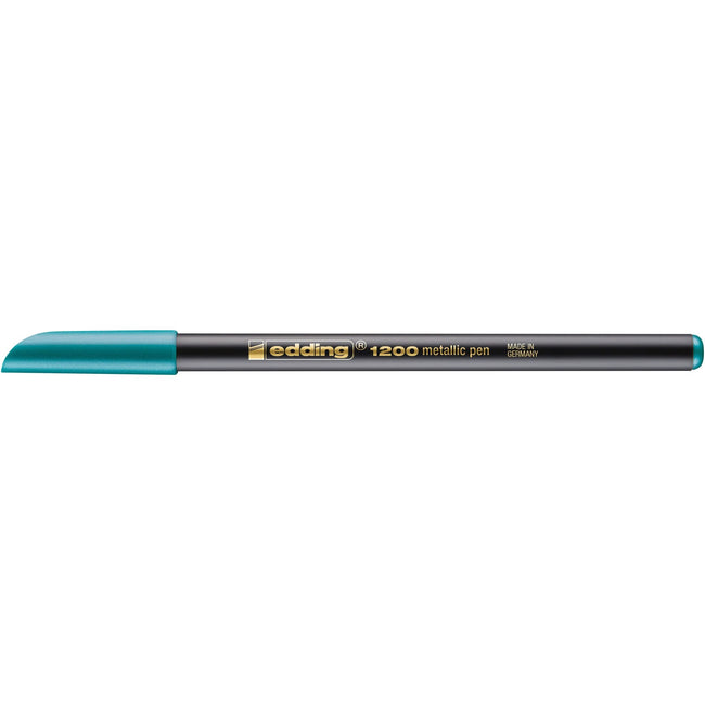 Edding -  Fineliner  1200 f metallic groen | 10 stuks